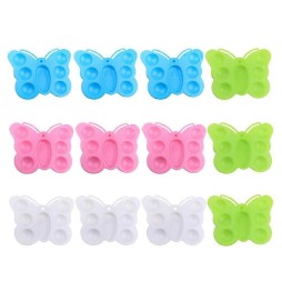 Palette d'aquarelle en plastique Effomeet Butterfly