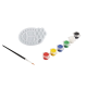 Palette artistique  avec 26 godets et trou