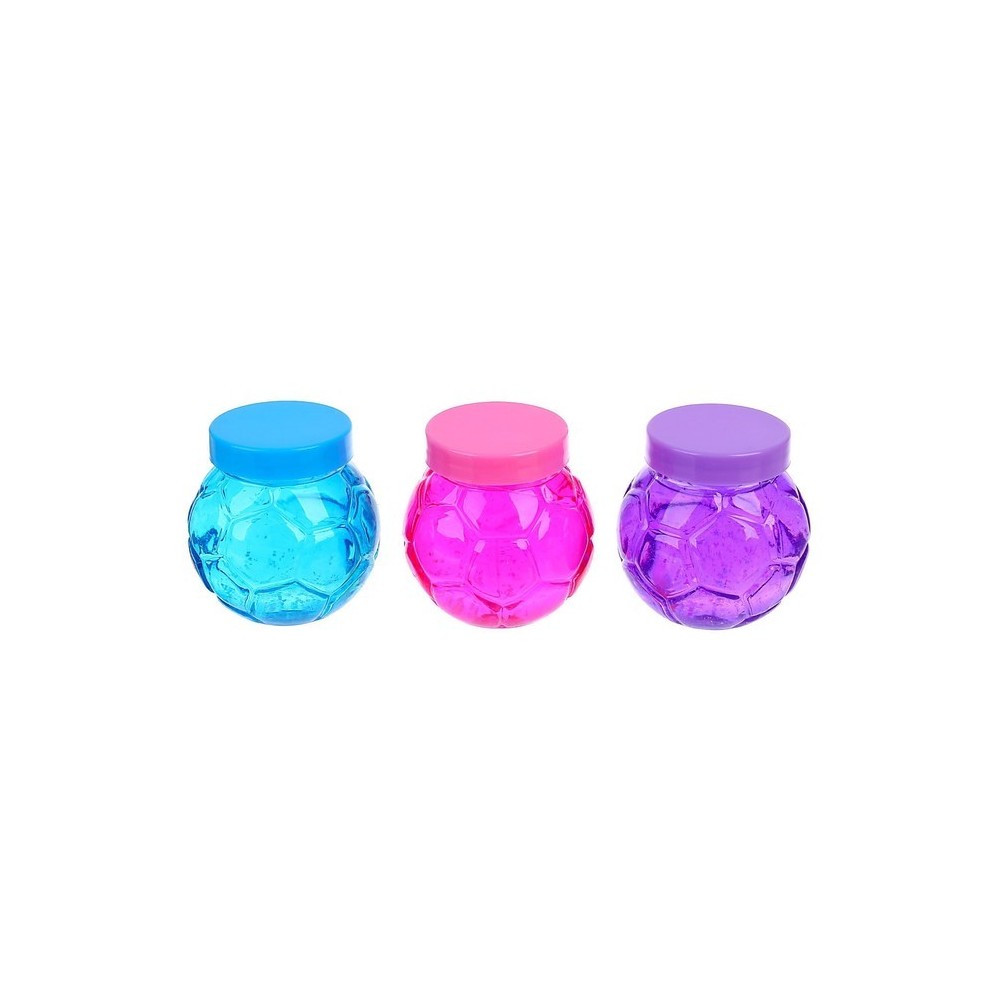 slimes pour enfants : slime magique cristal, slime moelleux, kit ludique en 3 couleurs pour garçons et filles.