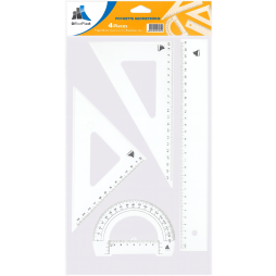 POCHETTE GEOMETRIQUE 30CM OFFICE PLAST