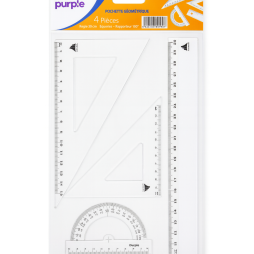 POCHETTE GEOMETRIQUE 20CM OFFICE PLAST