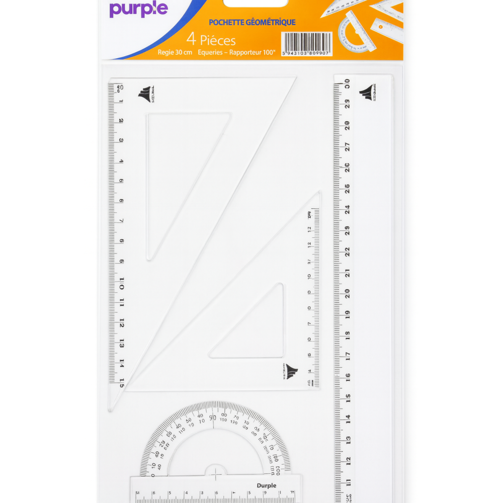 POCHETTE GEOMETRIQUE 20CM OFFICE PLAST