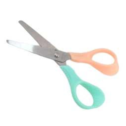 Ciseaux à papier en acier coloré de 13 cm AF600106