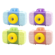 Gomme et taille-crayon Skoodle pour appareil photo