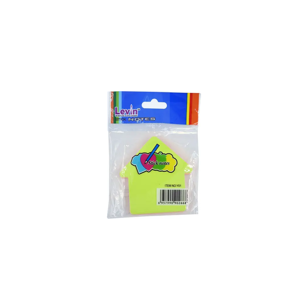 STICK NOTE 76*76 sous forme flèche