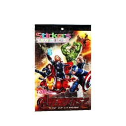 Carnet Stickers 3D 158 pièces