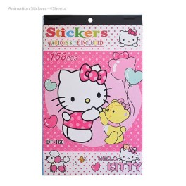 Carnet Stickers 3D 158 pièces