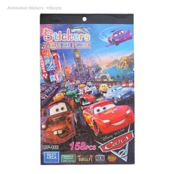 Carnet Stickers 3D 158 pièces