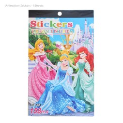 Carnet Stickers 3D 158 pièces