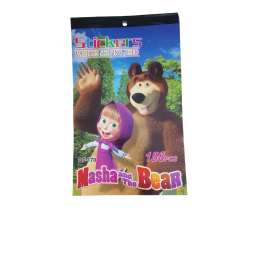 Carnet Stickers 3D 158 pièces