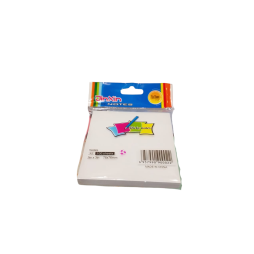 Stick Notes BLANC JINXIN 100 Feuilles 75/75 Mm