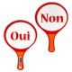 AFFICHE OUI / NON