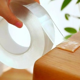 Ruban Adhésif Double Face Transparent 2 Cm X 5 M