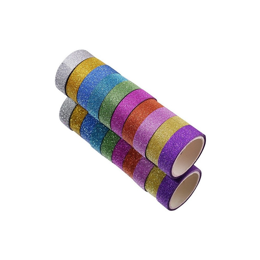 Ruban adhésif pailleté