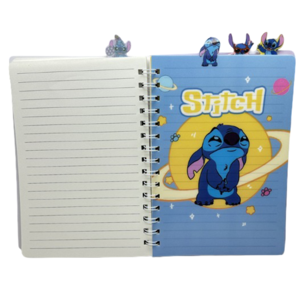 Cahier DE souvenirs A5, 80 pages lignées, 4 intercalaires, reliure holographique aléatoire