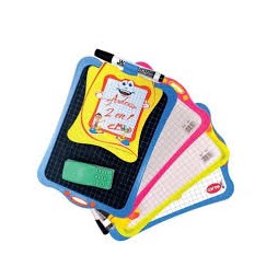 ARDOISE 2 EN 1 - STYLO AVEC CHIFFON - MAJED