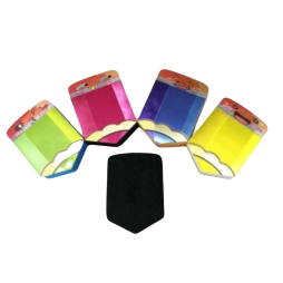 Éponge-gomme magnétique pour tableau en forme fleche