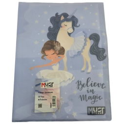 PORTE DOCUMENT AVEC MOTIF 160 VUES MUST