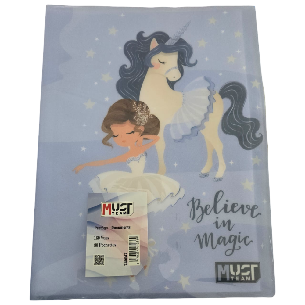 PORTE DOCUMENT AVEC MOTIF 160 VUES MUST