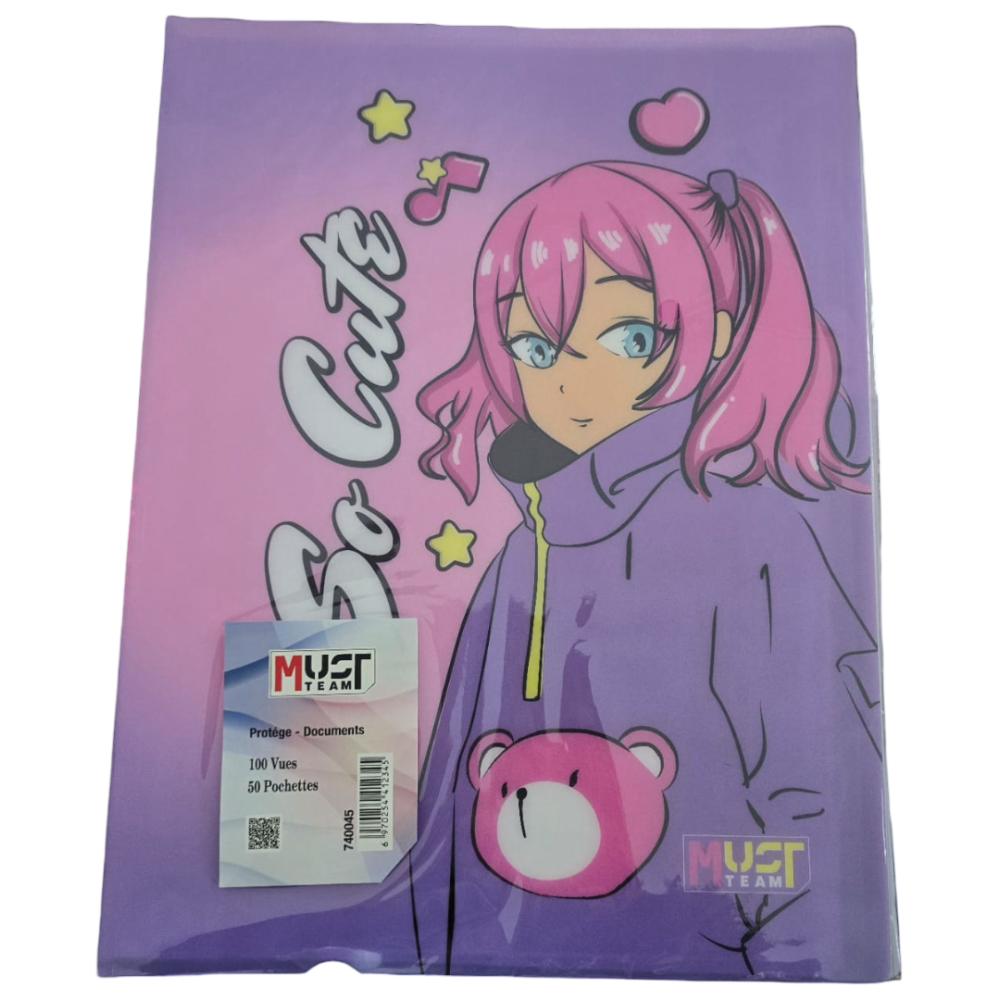 PORTE DOCUMENT AVEC MOTIF 100 VUES MUST