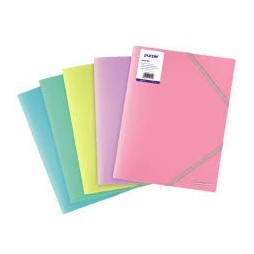 Chemise 3 Rabats à Élastique PP Pastel