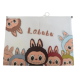 Chemise transparente Kawaii Labubu, format légal