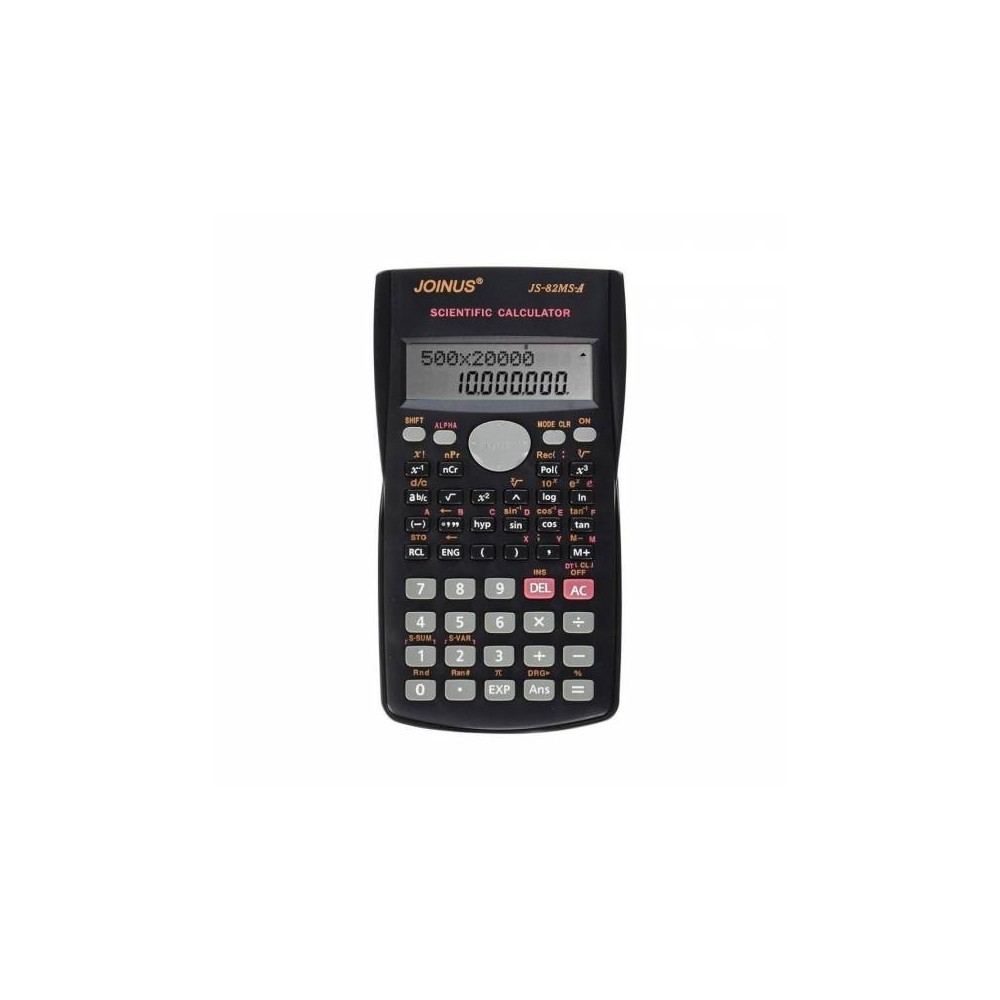 Calculatrice scientifique JS-82MS-A noire