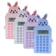 Calculatrice électronique miniature en forme de lapin