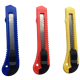 CUTTER utilitaire professionnel 18 mm à verrouillage automatique