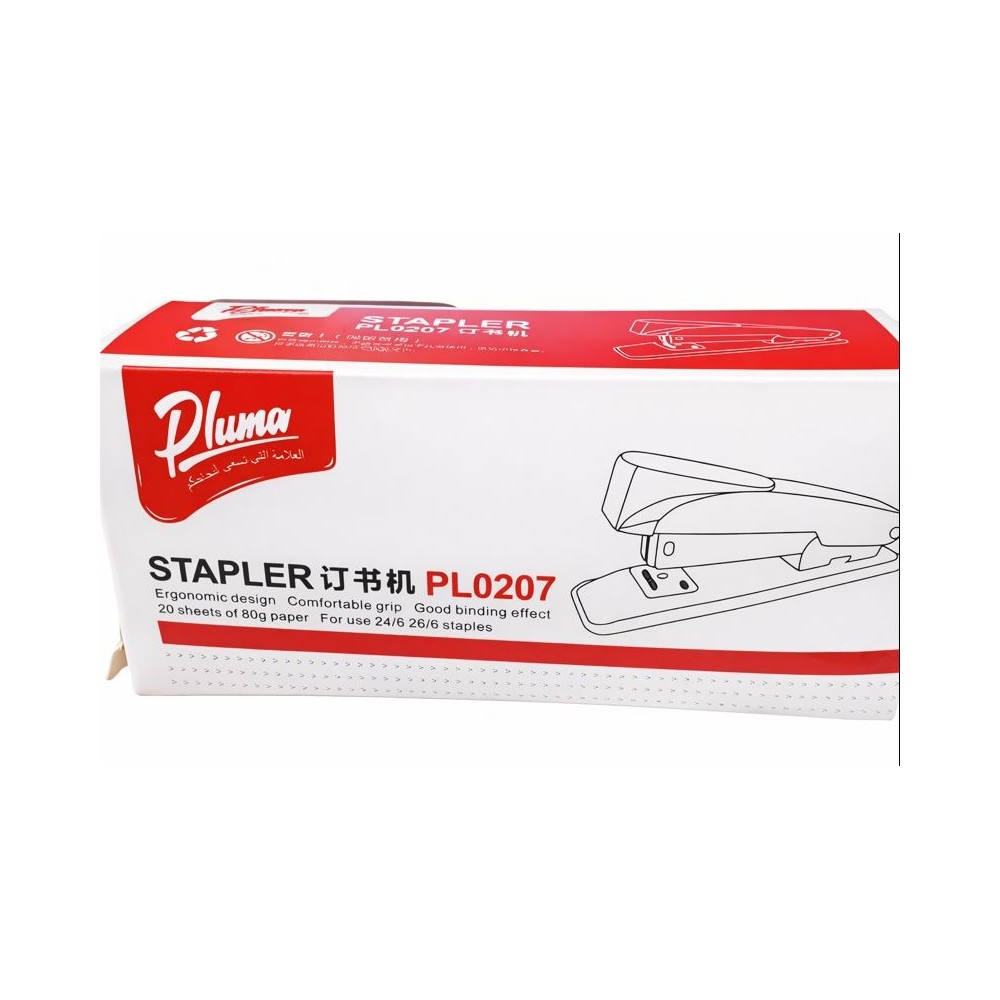 AGRAFEUSE DE BUREAU STAPLER PL0207 PLUMA