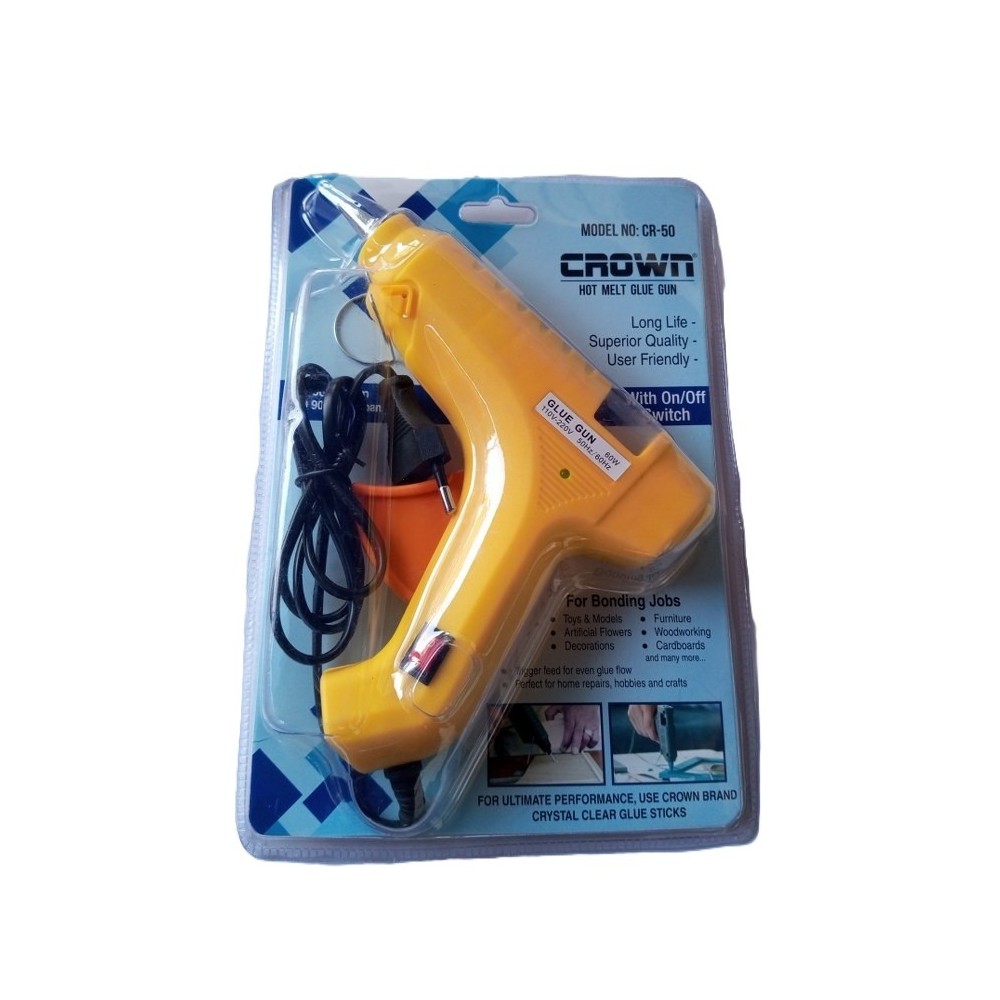 Pistolet à colle thermofusible Crown CR-50 60W
