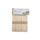 LOTde 50 bâtonnets fins bois naturel - Créali