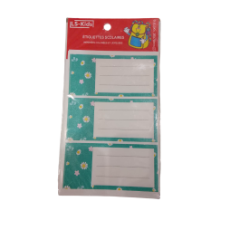 Etiquette de Nom PM Lot de 6