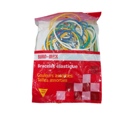 BRACELETS ÉLASTIQUE   100G MULTICOULEUR