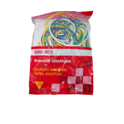 BRACELETS ÉLASTIQUE   100G MULTICOULEUR