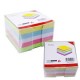 CUBE PAPIER + RECHARGE COULEUR  autocollantes