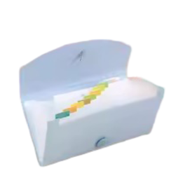 Classeur accordéon, organiseur de documents, mini-pochette de rangement A6 pour factures et reçus,