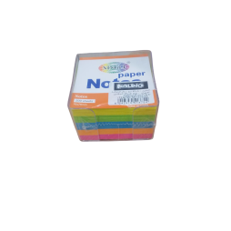 CUBE PAPIER + RECHARGE COULEUR  autocollantes