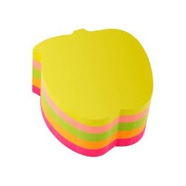 Notes Autocollante   Couleur Forme de Pomme