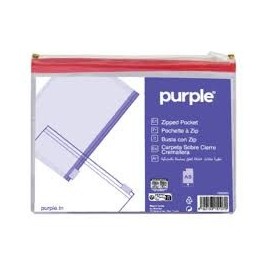 Pochettes À Zip A5 Purple