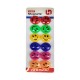 Aimants pour tableau magnétique AVATAR 30 mm, 12 pièces, visages souriants