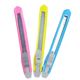 CUTTER Alinger AL151 9 mm avec goupille de verrouillage, assorti