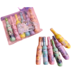 SURLIGNEURS LICORNE PASTEL  LOT DE 6