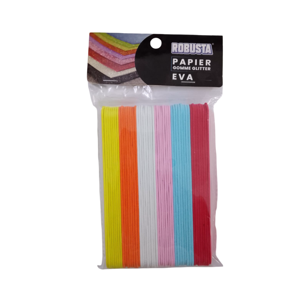 Bâtonnets en mousse - Bâtonnets de glace pour loisirs créatifs, lot de 60