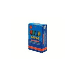 PAQUET DE 10 CRAIES COULEURS - SAFAS