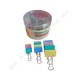 Boite Clip Binder Pastel 19,25,32mm Métallique - Dingli