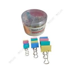 Boite Clip Binder Pastel 19,25,32mm Métallique - Dingli