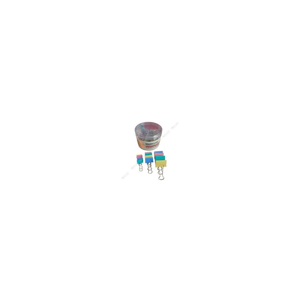 Boite Clip Binder Pastel 19,25,32mm Métallique - Dingli