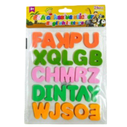 ALPHABET EN MOUSSE