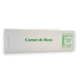 CARNET RECU LONG 30F 7*21CM RBT